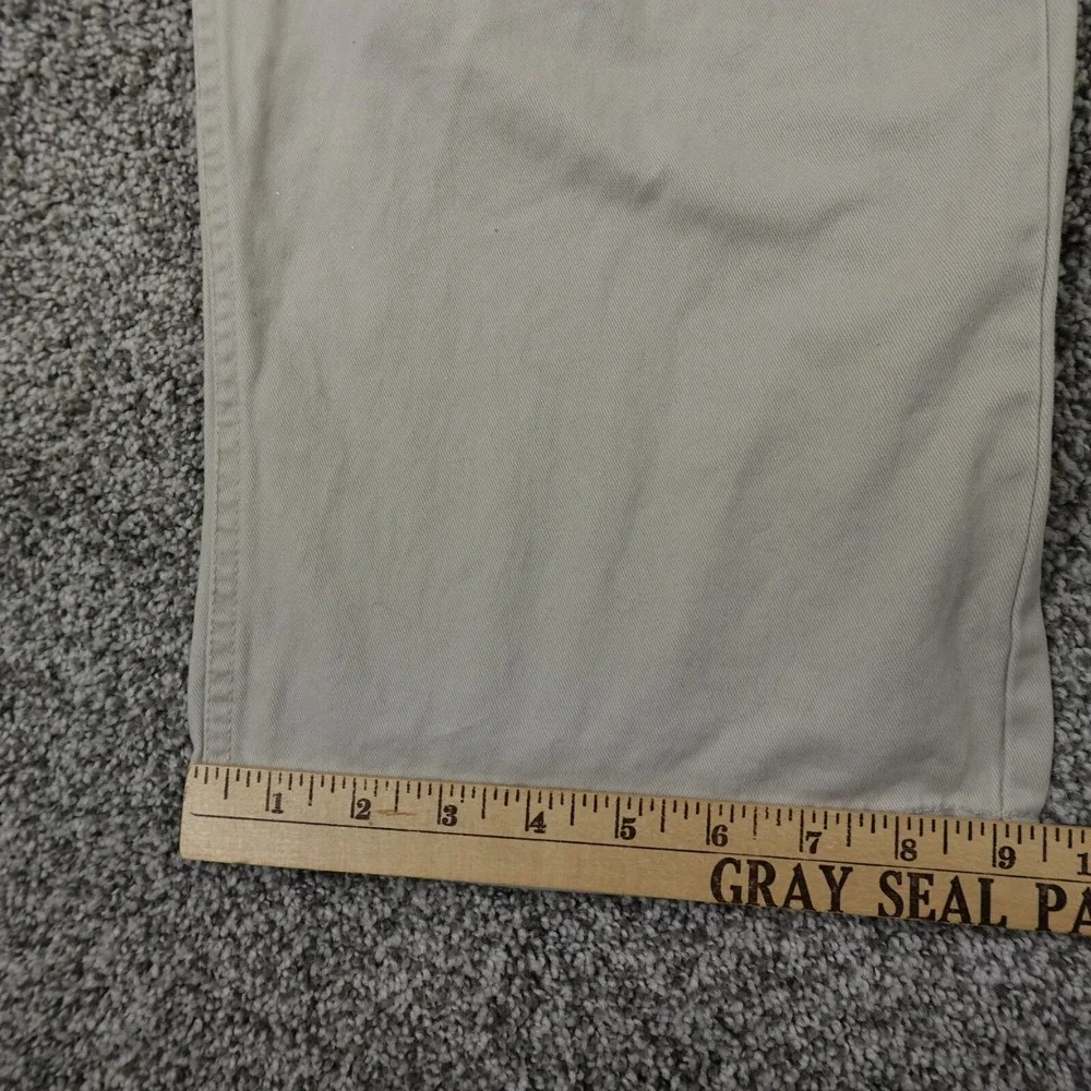 Plugg Pants Mens 36X34 Beige Cargo Utility Baggy‎ Grunge Skate Rave Y2K 00s 90s